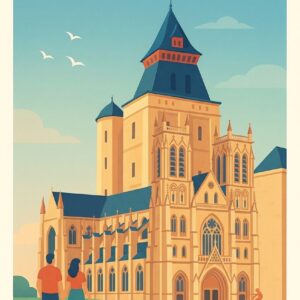 Poster Baie de Somme — Abbeville