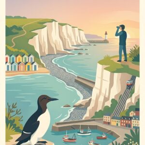 Poster Baie de Somme — Le Tréport