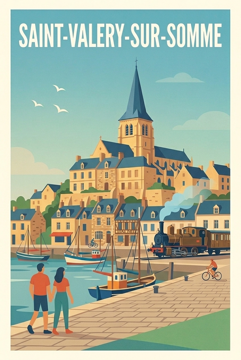 Poster Saint-Valéry-sur-Somme
